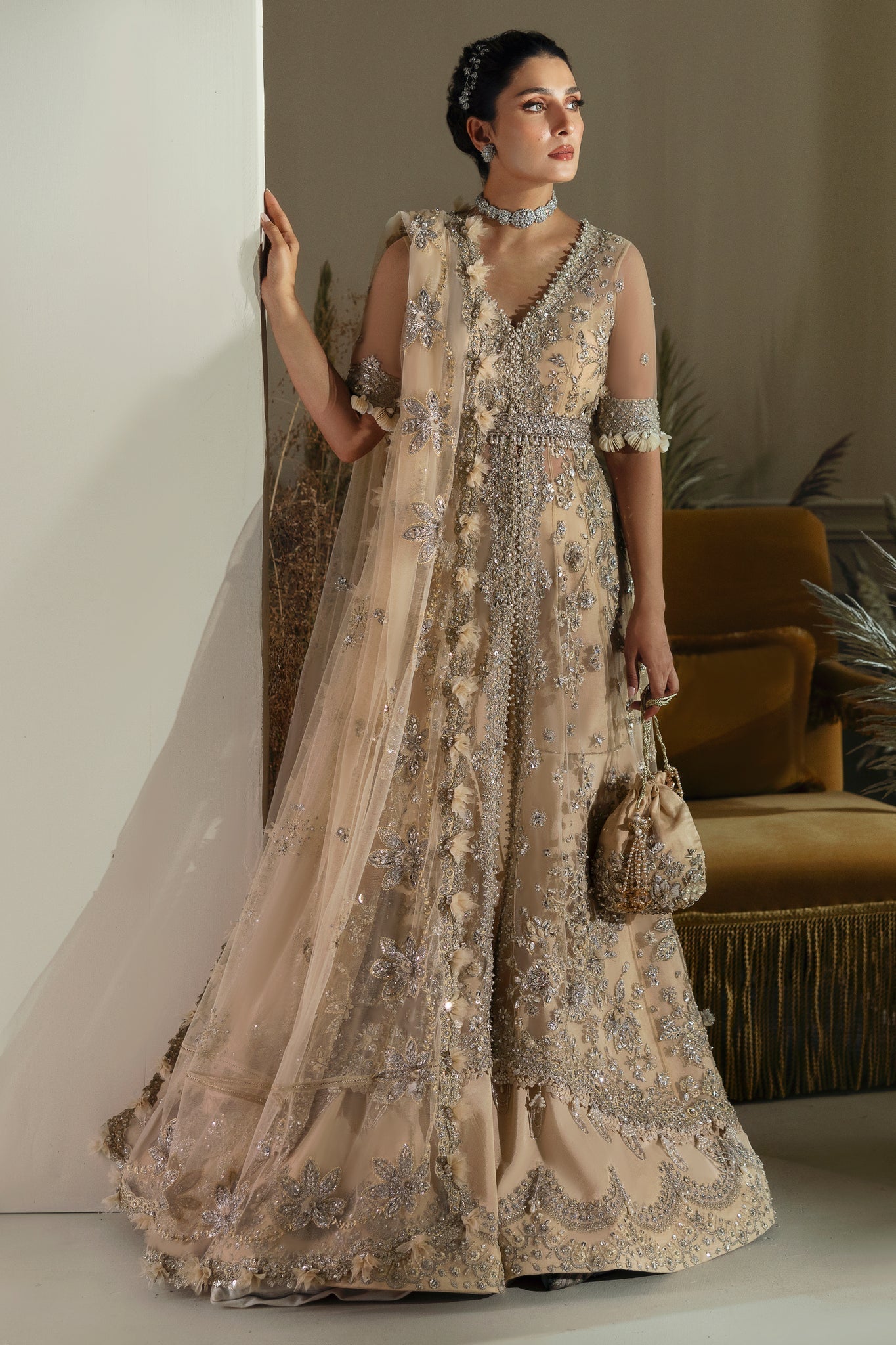 Elan | Wedding Festive 24 | PEARL OF TRANQUILITY (EC24-08) - House Of Hania