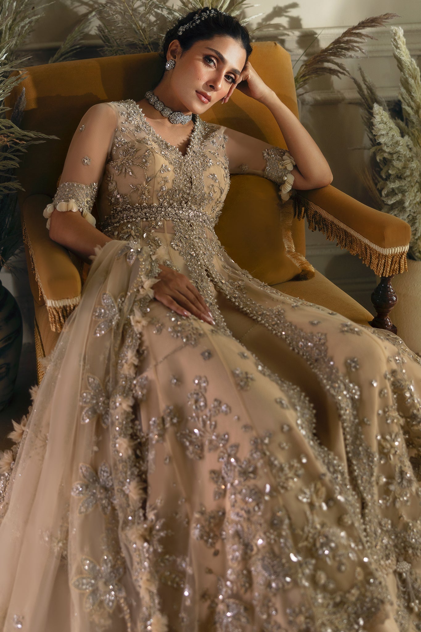 Elan | Wedding Festive 24 | PEARL OF TRANQUILITY (EC24-08) - House Of Hania