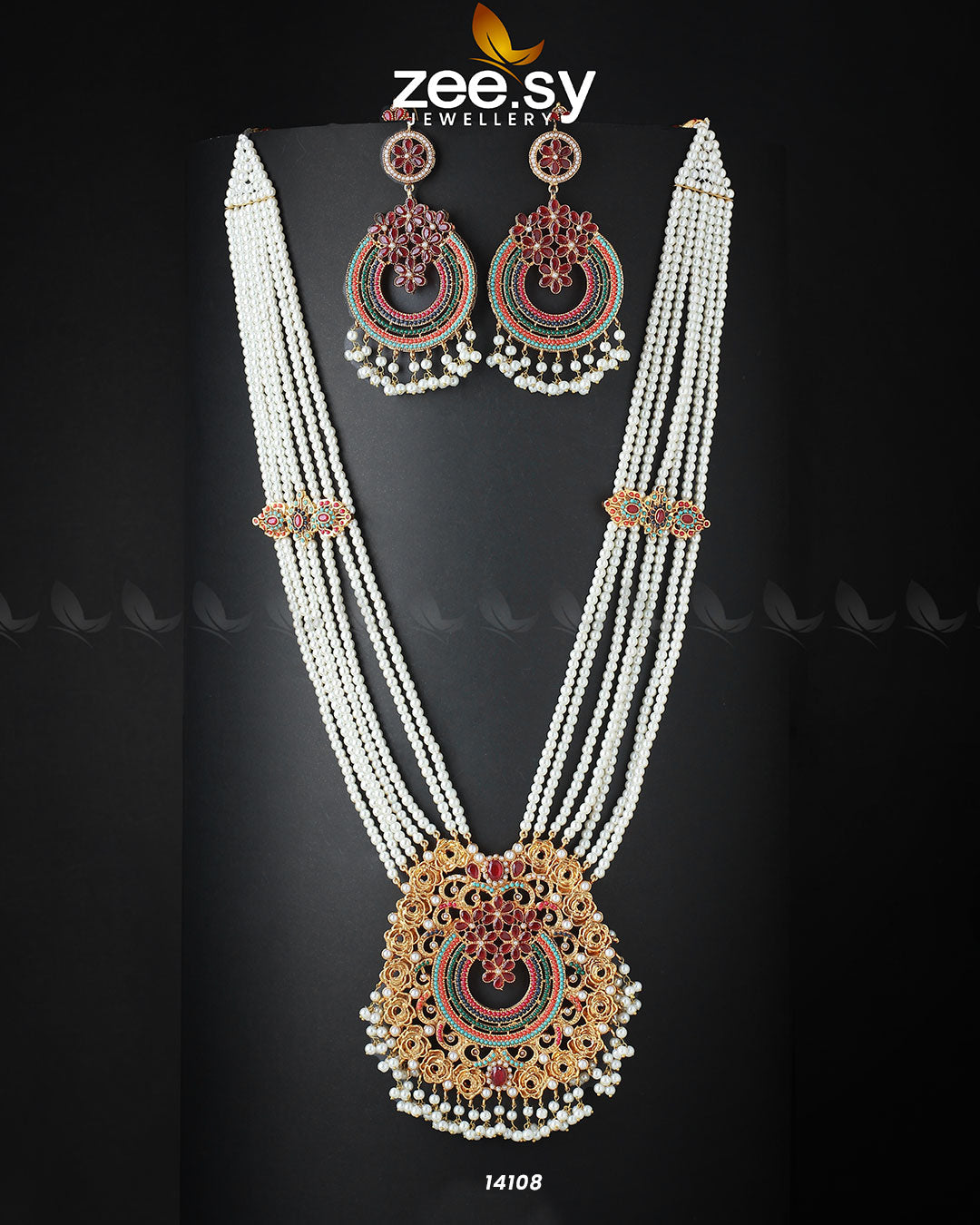 Elegance Mala Necklace - House Of Hania