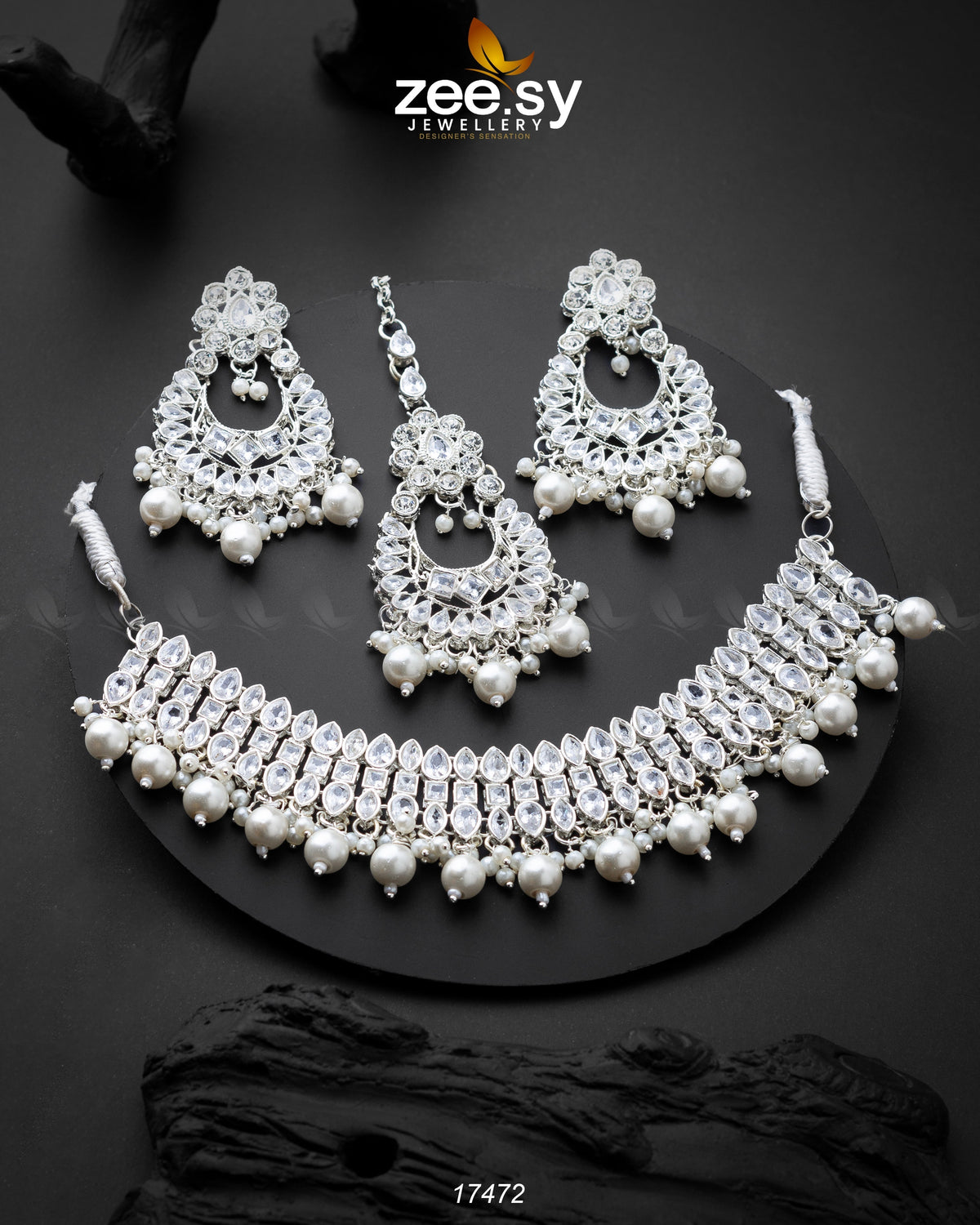 Elisa Silver Necklace - House Of Hania