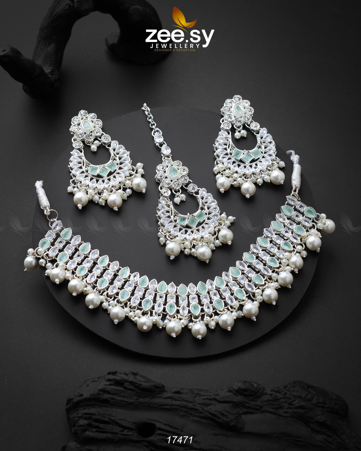 Elisa Silver Necklace - House Of Hania