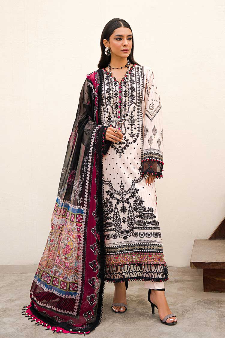 Ellena | Luxury Embroidered Collection | D03 - House Of Hania