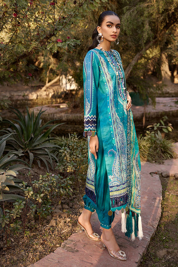 Ellena | Luxury Embroidered Collection | D07 - House Of Hania