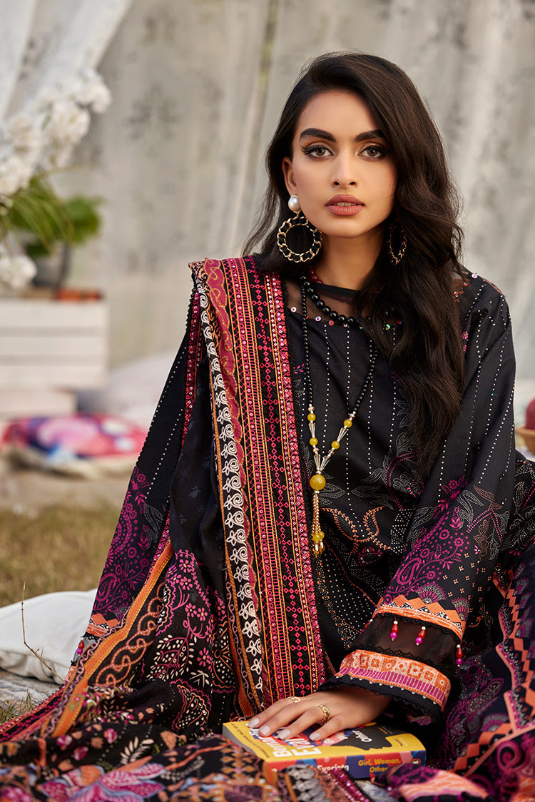 Ellena | Luxury Embroidered Collection | D09 - House Of Hania