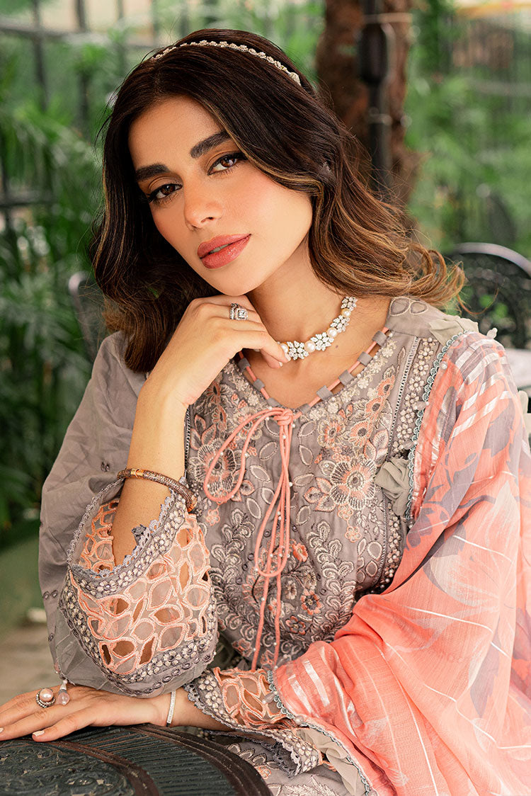 Ellena | Luxury Embroidered Collection | D10 - House Of Hania