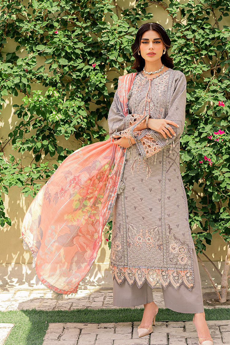 Ellena | Luxury Embroidered Collection | D10 - House Of Hania