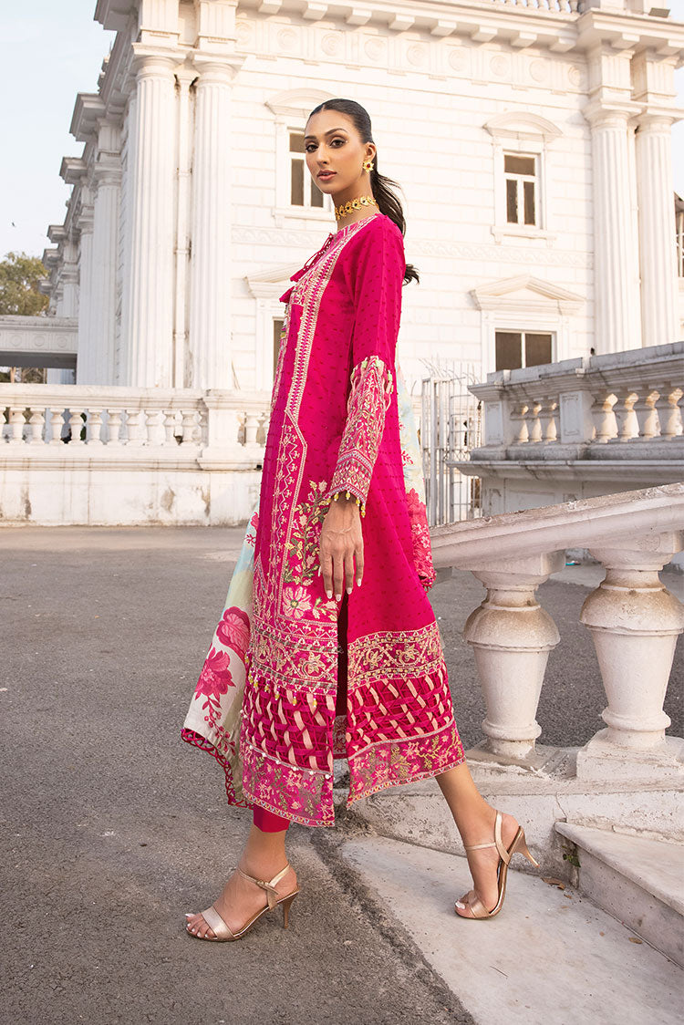 Ellena | Luxury Embroidered Collection | D12 - House Of Hania