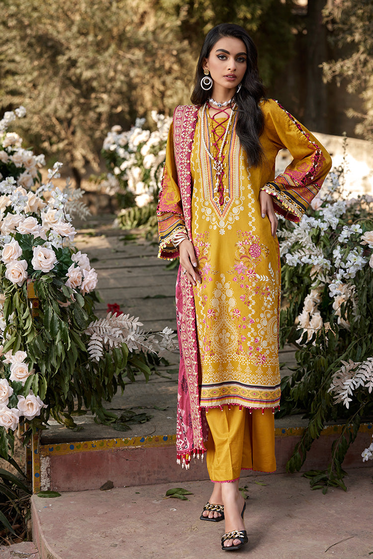 Ellena | Luxury Embroidered Collection | D15 - House Of Hania