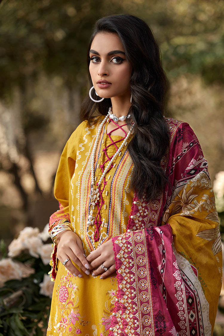 Ellena | Luxury Embroidered Collection | D15 - House Of Hania