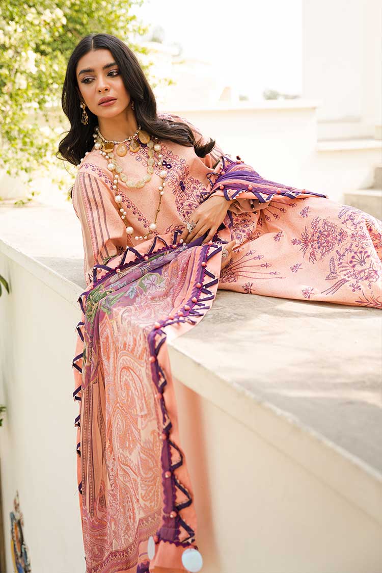 Ellena | Luxury Embroidered Collection | D16 - House Of Hania
