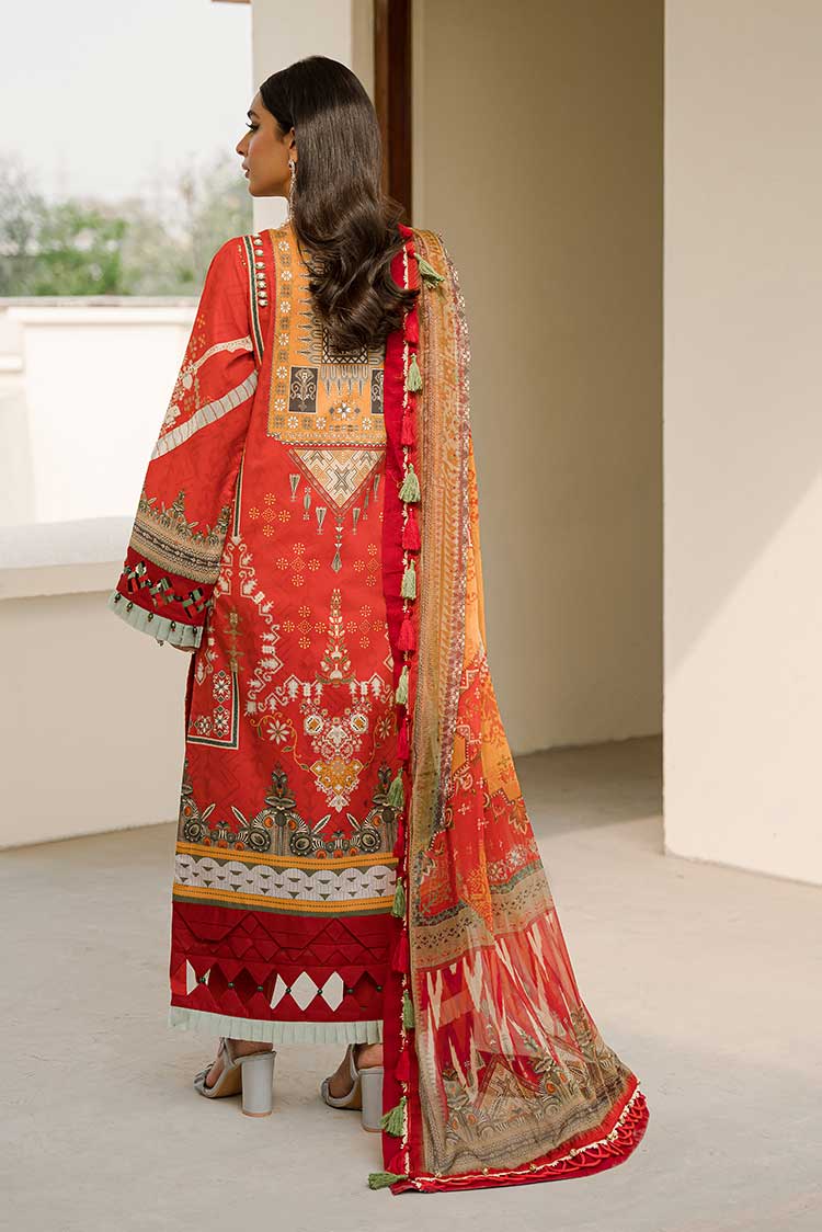 Ellena | Luxury Embroidered Collection | D18 - House Of Hania