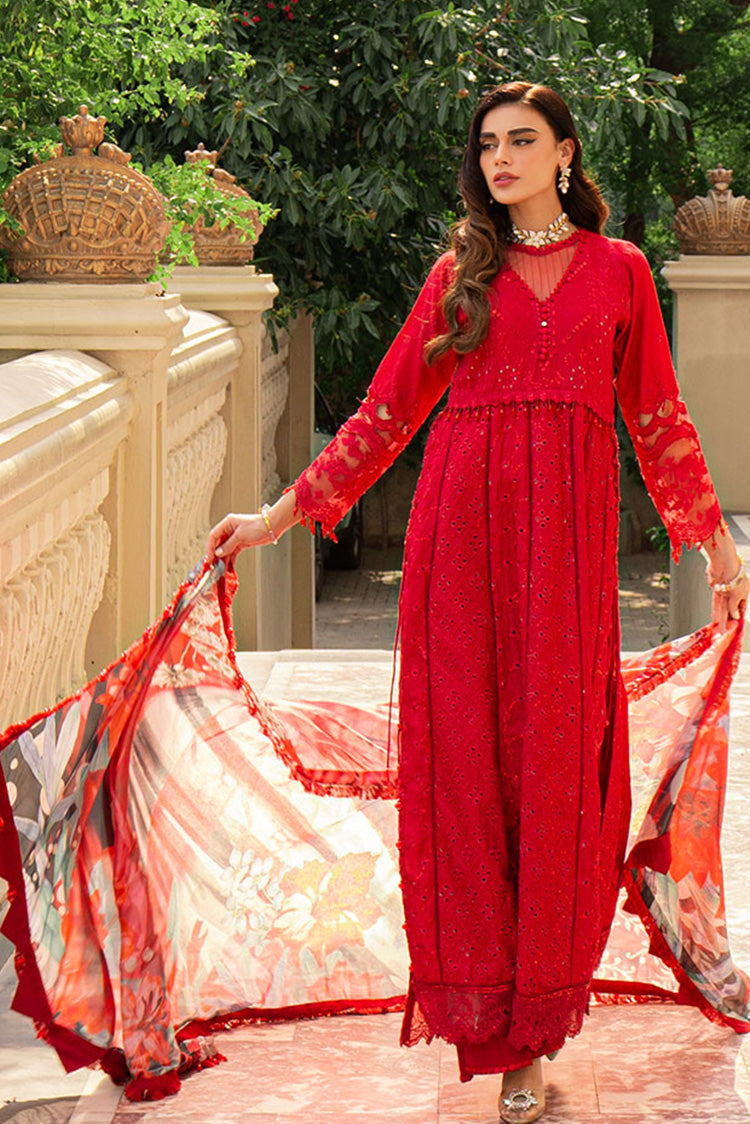 Ellena | Luxury Embroidered Collection | D20 - House Of Hania