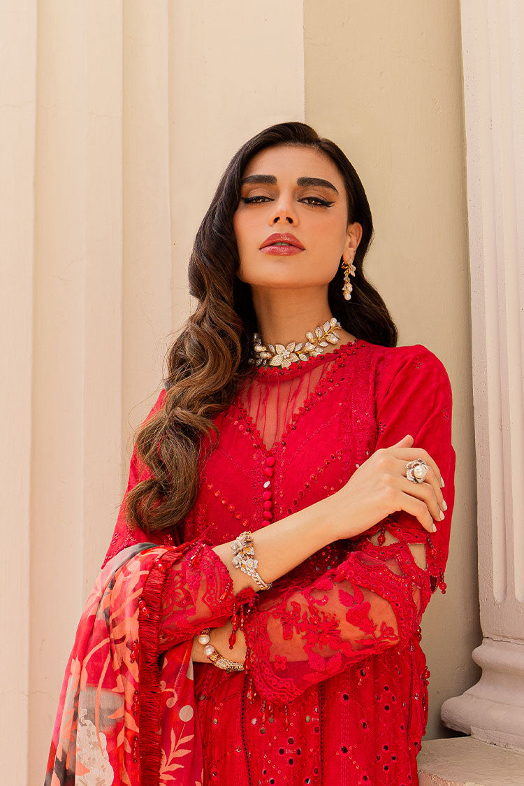 Ellena | Luxury Embroidered Collection | D20 - House Of Hania