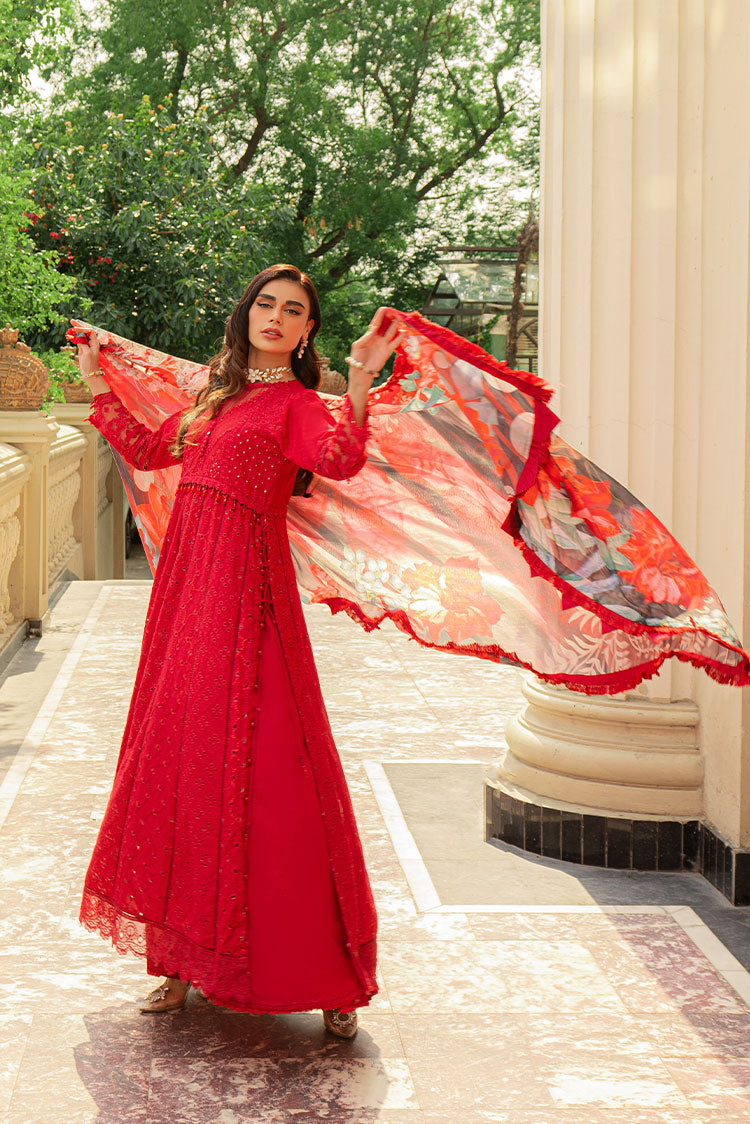 Ellena | Luxury Embroidered Collection | D20 - House Of Hania