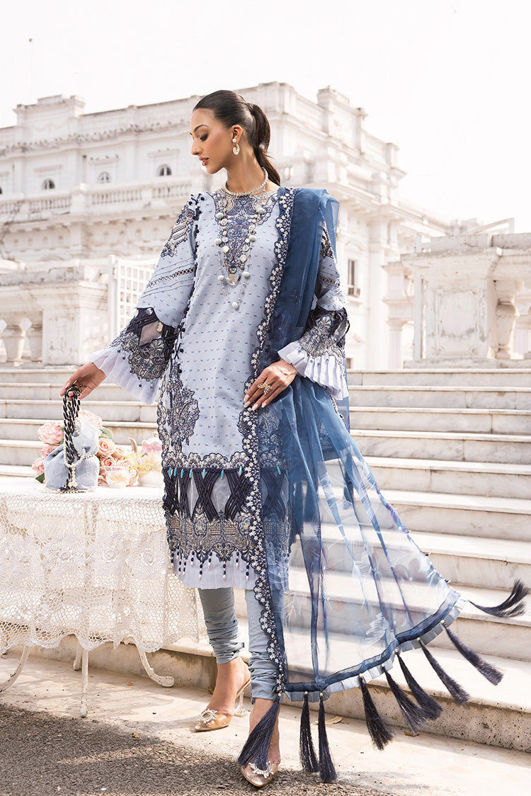 Ellena | Luxury Embroidered Collection | D22 - House Of Hania