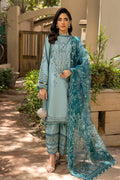 Ellena | Luxury Embroidered Collection | D25 - House Of Hania