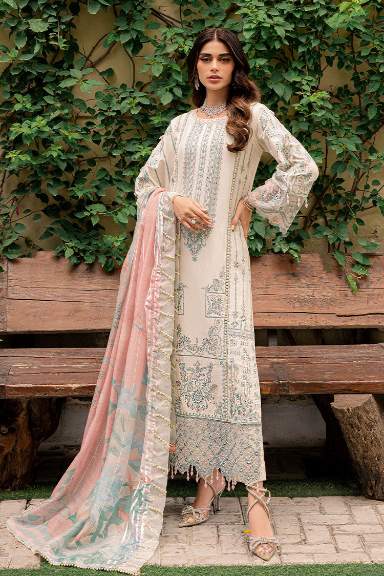 Ellena | Luxury Embroidered Collection | D27 - House Of Hania