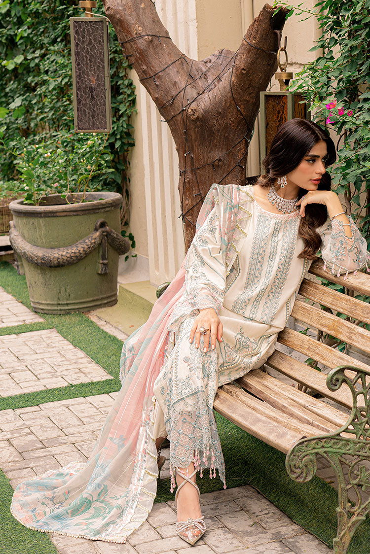 Ellena | Luxury Embroidered Collection | D27 - House Of Hania