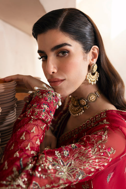 Emaan Adeel | Clay Couture | CARMINE - House Of Hania