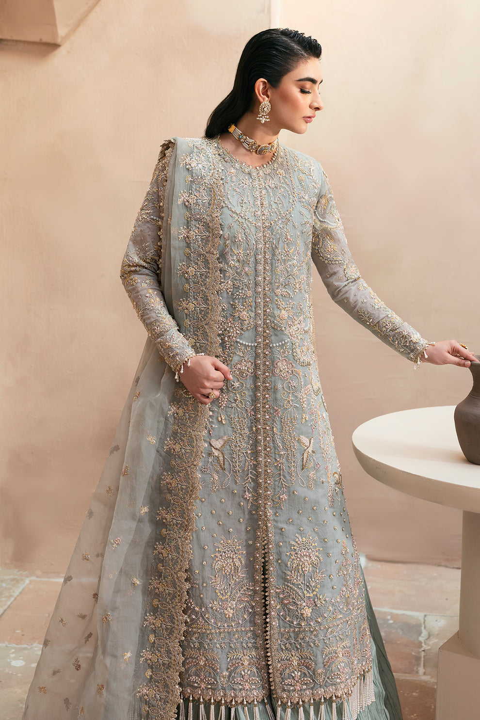 Emaan Adeel | Clay Couture | SILVELLA - House Of Hania