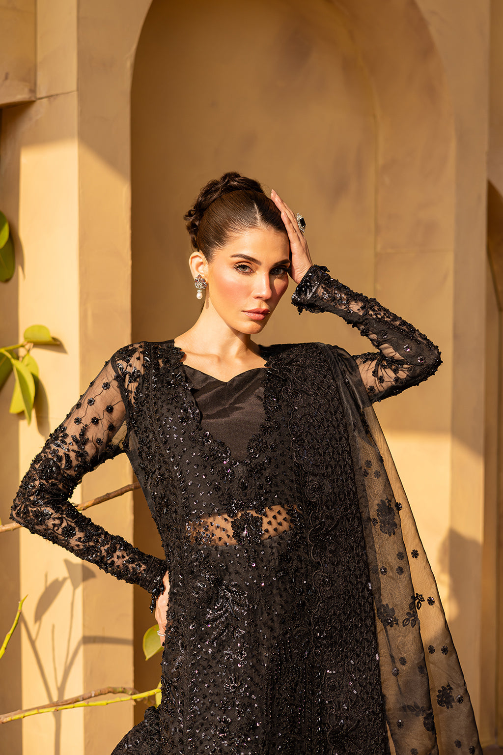 Emaan Adeel I Regalia Luxury Formals I VELVRA - House Of Hania