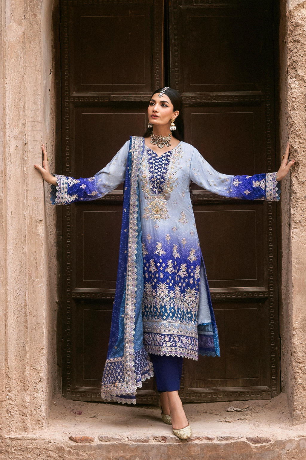Emaan Adeel I The Empress Wedding Formals I AUREVIA - House Of Hania