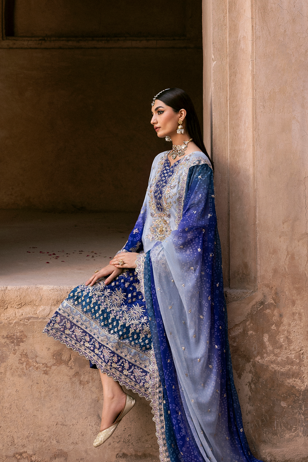 Emaan Adeel I The Empress Wedding Formals I AUREVIA - House Of Hania