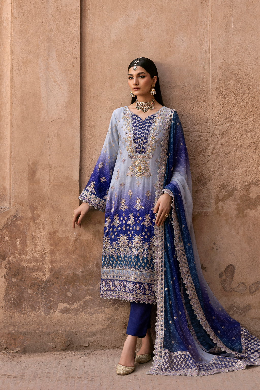 Emaan Adeel I The Empress Wedding Formals I AUREVIA - House Of Hania