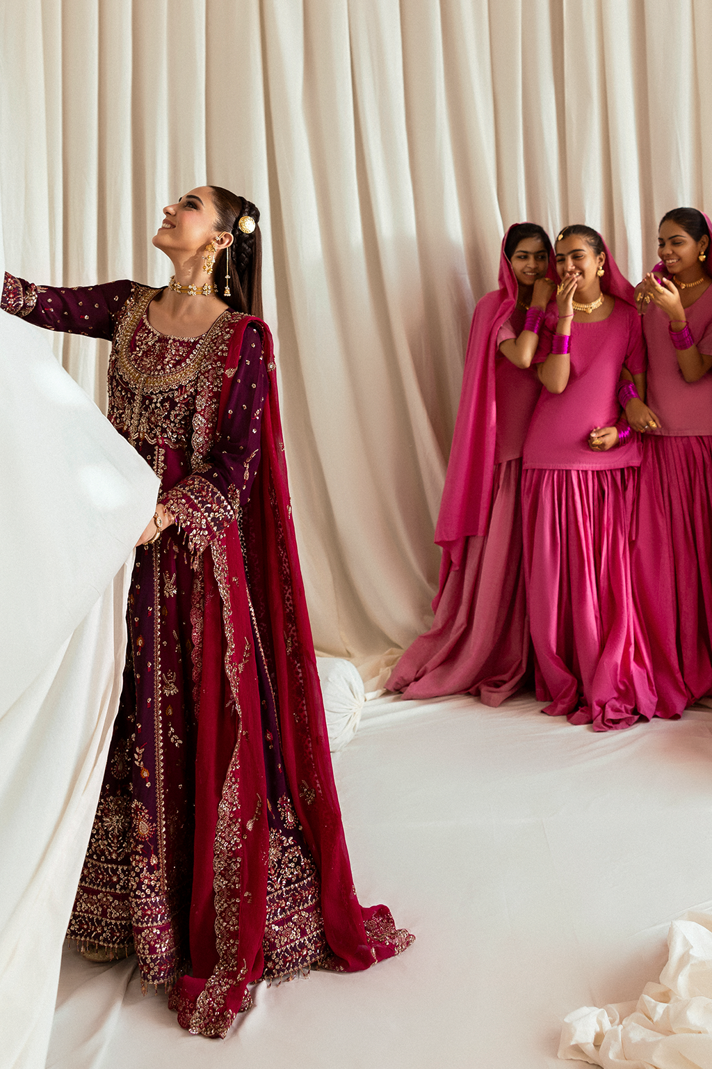 Emaan Adeel I The Empress Wedding Formals I AVORIA - House Of Hania