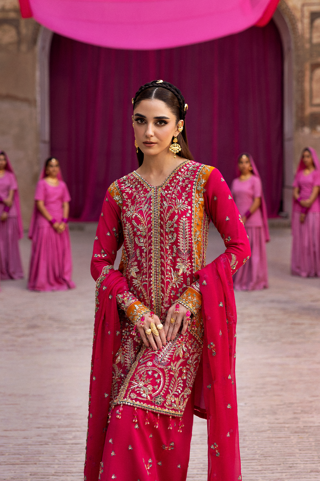 Emaan Adeel I The Empress Wedding Formals I  IMAELISSA - House Of Hania