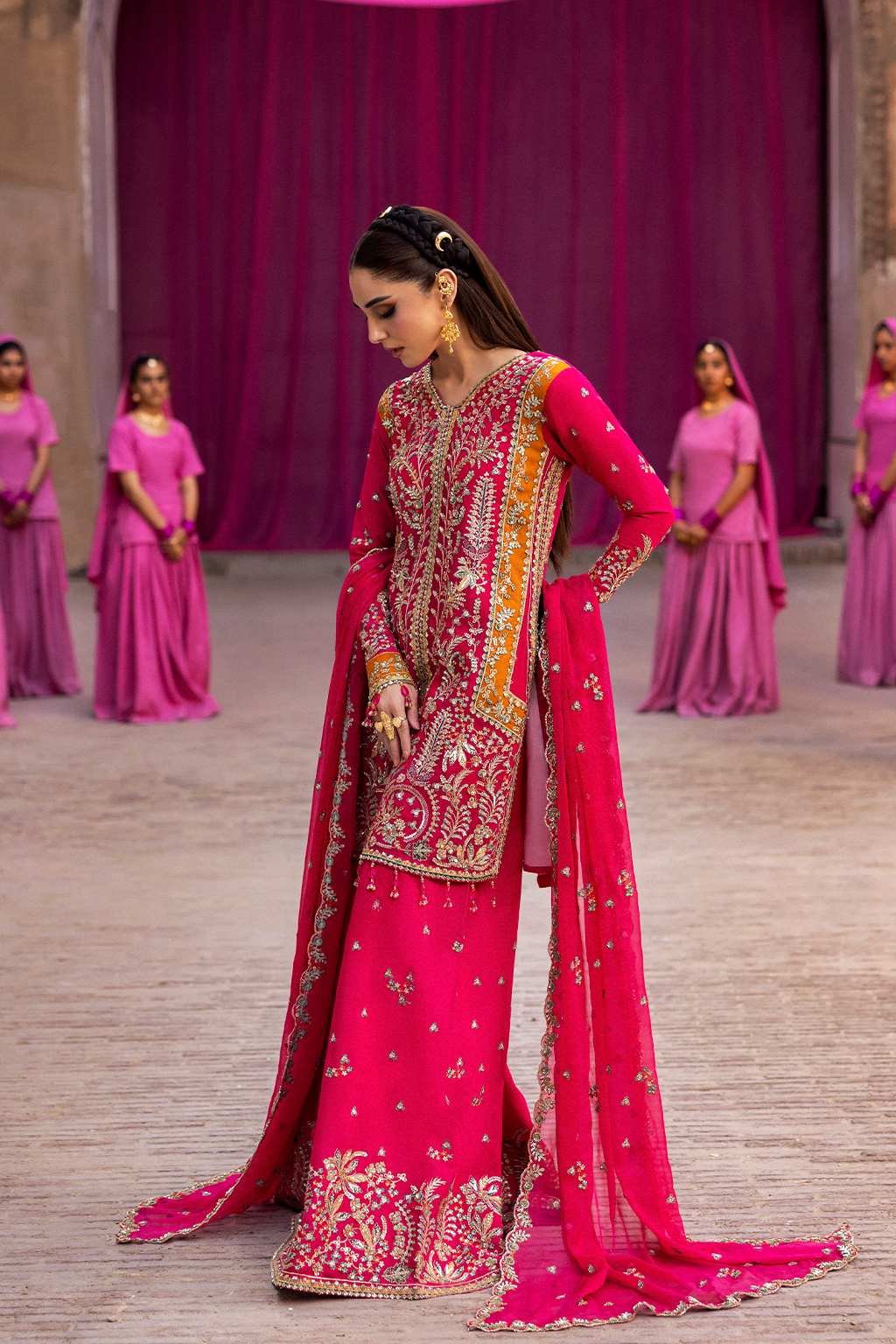 Emaan Adeel I The Empress Wedding Formals I  IMAELISSA - House Of Hania