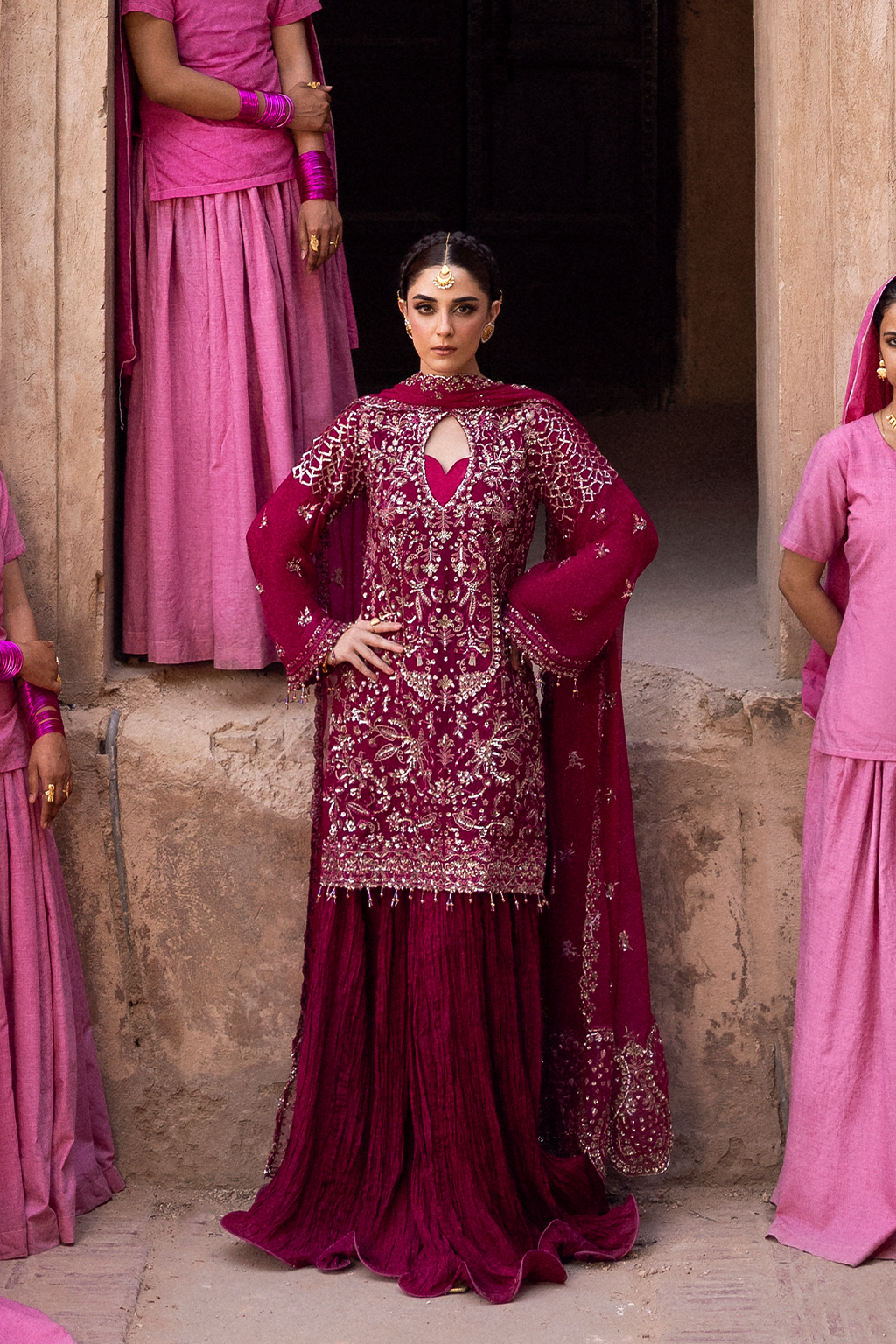 Emaan Adeel I The Empress Wedding Formals I KASYRA - House Of Hania