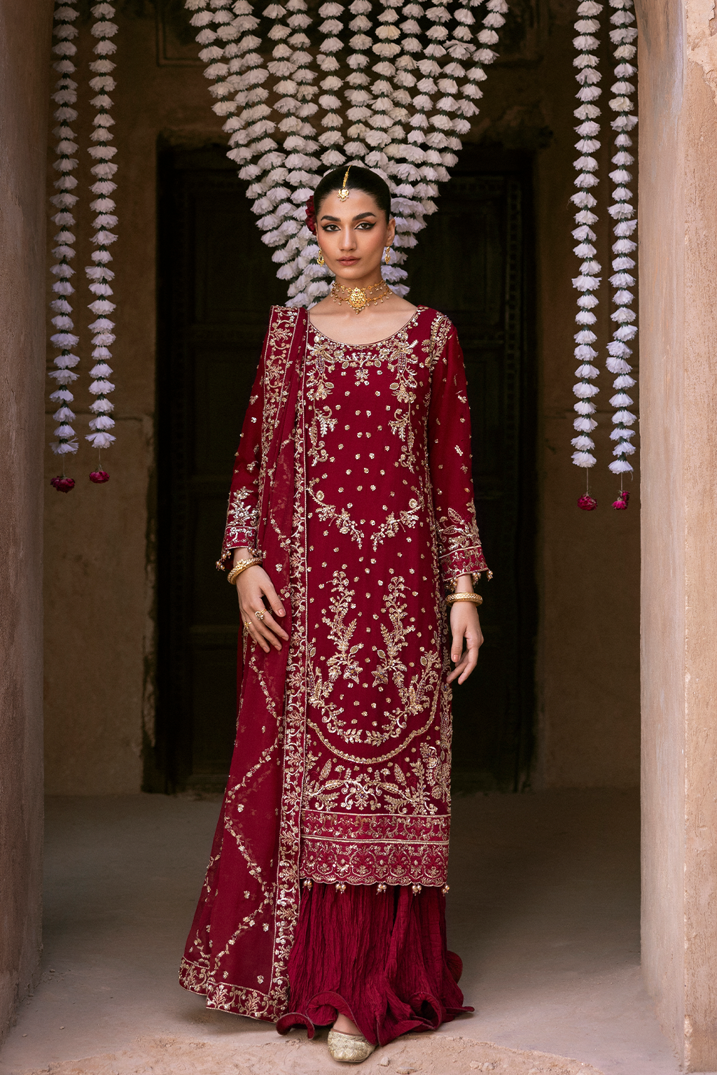 Emaan Adeel I The Empress Wedding Formals I ROSMYN - House Of Hania