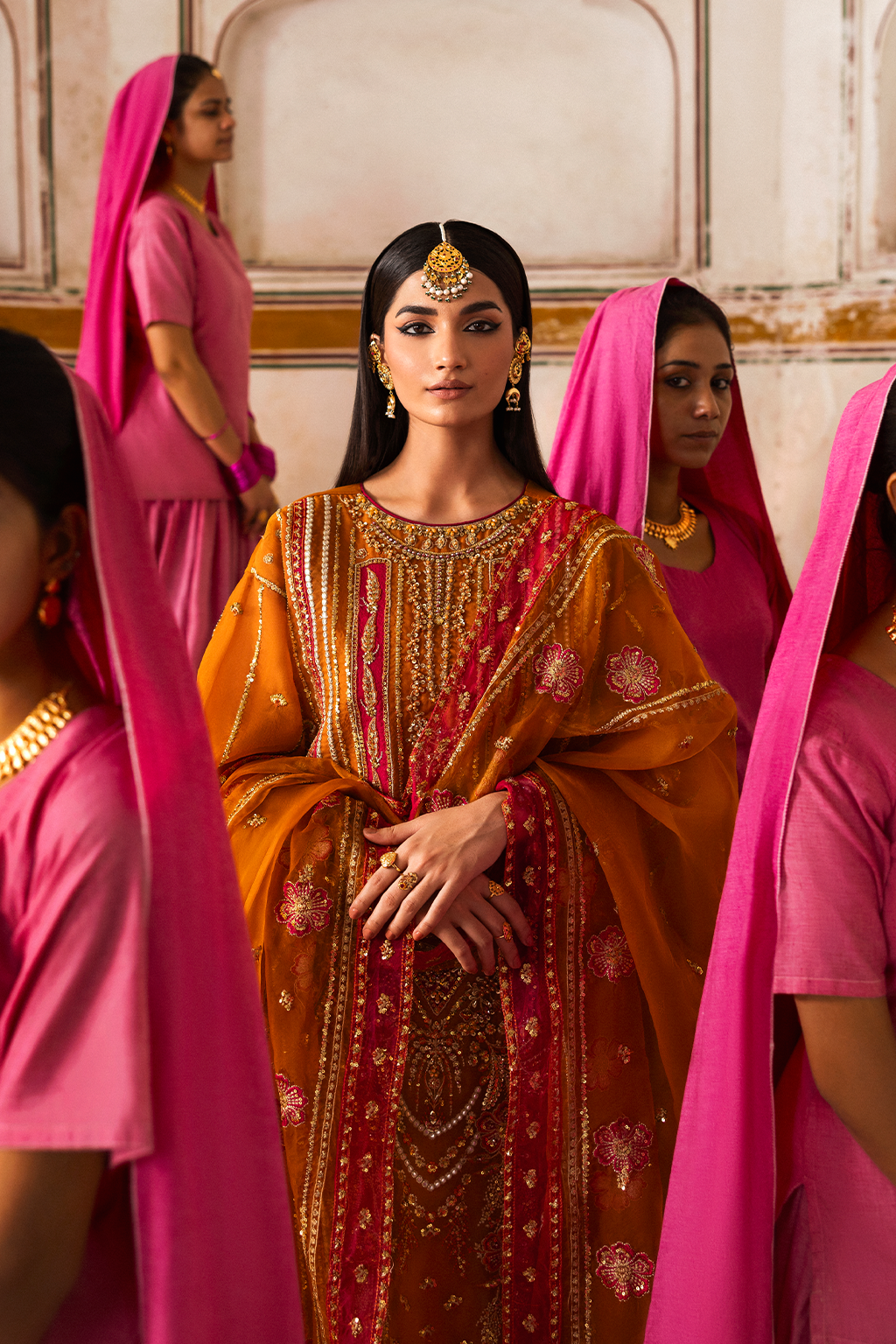 Emaan Adeel I The Empress Wedding Formals I SOLMIRA - House Of Hania