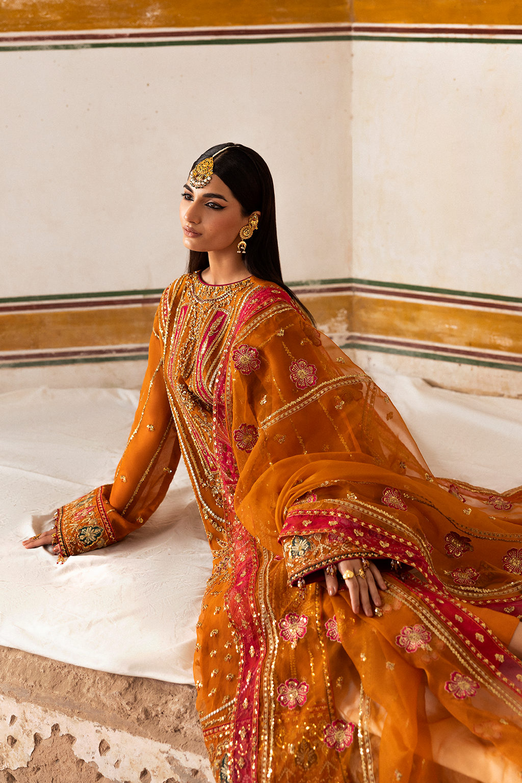 Emaan Adeel I The Empress Wedding Formals I SOLMIRA - House Of Hania