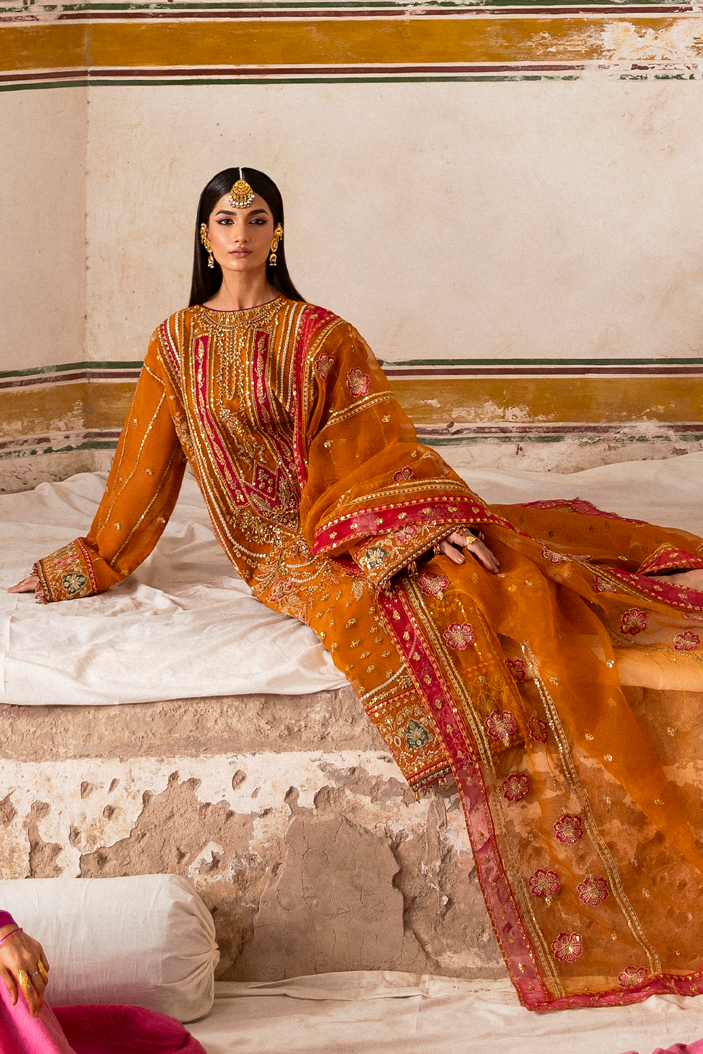 Emaan Adeel I The Empress Wedding Formals I SOLMIRA - House Of Hania