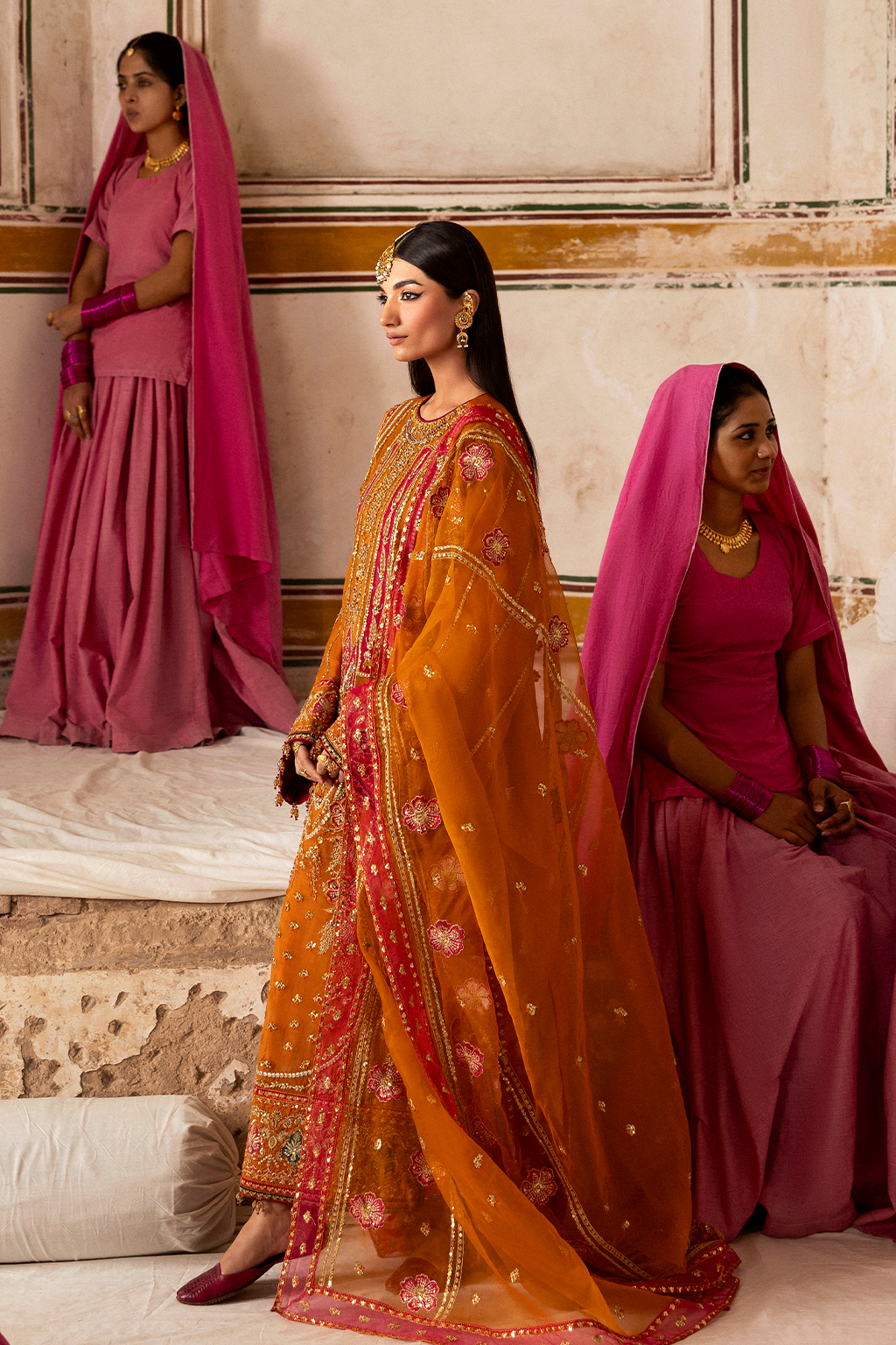 Emaan Adeel I The Empress Wedding Formals I SOLMIRA - House Of Hania