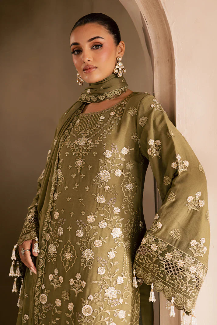 Emaan Adeel | Miraal-luxury-chiffon | DELARAM - House Of Hania