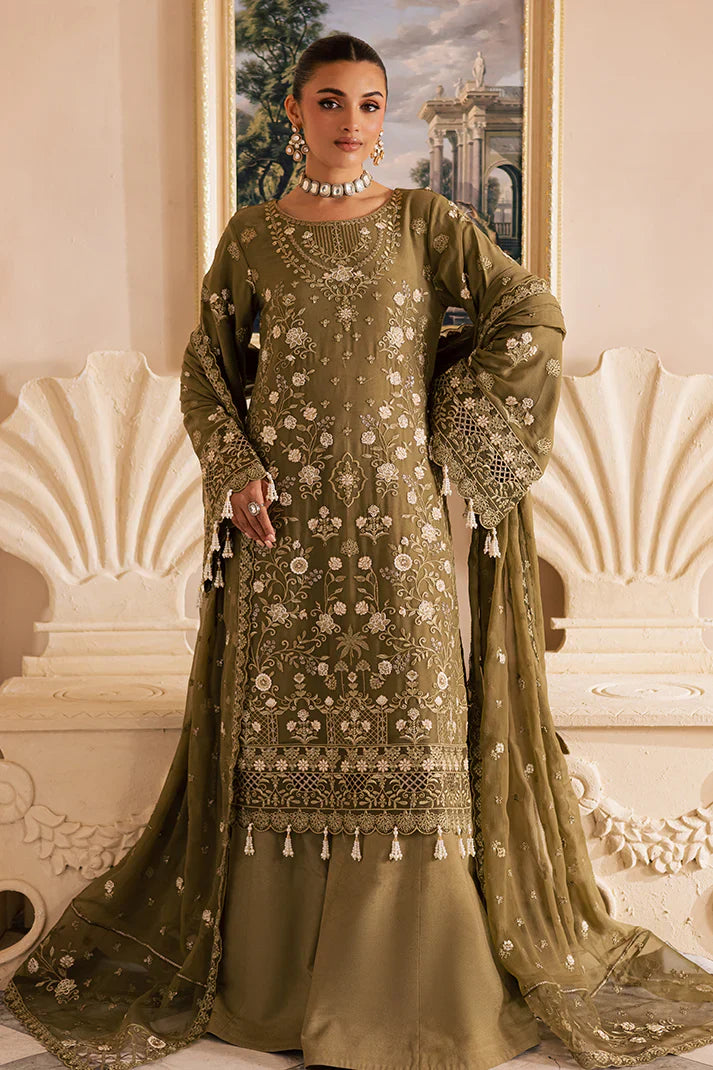 Emaan Adeel | Miraal-luxury-chiffon | DELARAM - House Of Hania