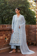 Emaan Adeel | Mirabelle Festive Luxury Lawn | BLISSFUL DREAMS - House Of Hania