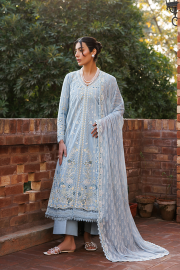 Emaan Adeel | Mirabelle Festive Luxury Lawn | BLISSFUL DREAMS - House Of Hania