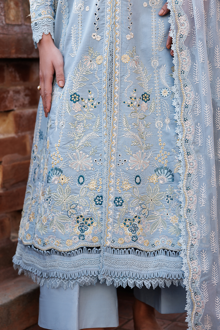 Emaan Adeel | Mirabelle Festive Luxury Lawn | BLISSFUL DREAMS - House Of Hania