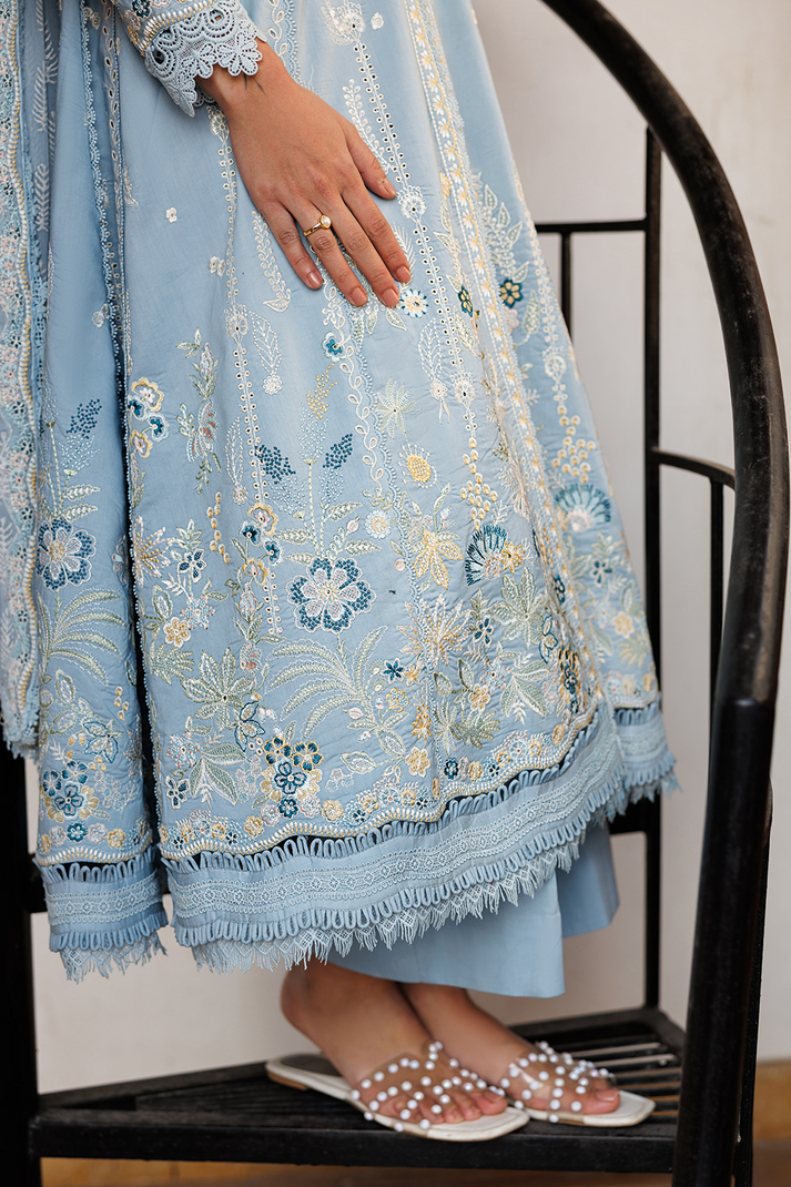 Emaan Adeel | Mirabelle Festive Luxury Lawn | BLISSFUL DREAMS - House Of Hania