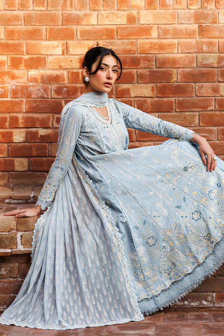 Emaan Adeel | Mirabelle Festive Luxury Lawn | BLISSFUL DREAMS - House Of Hania