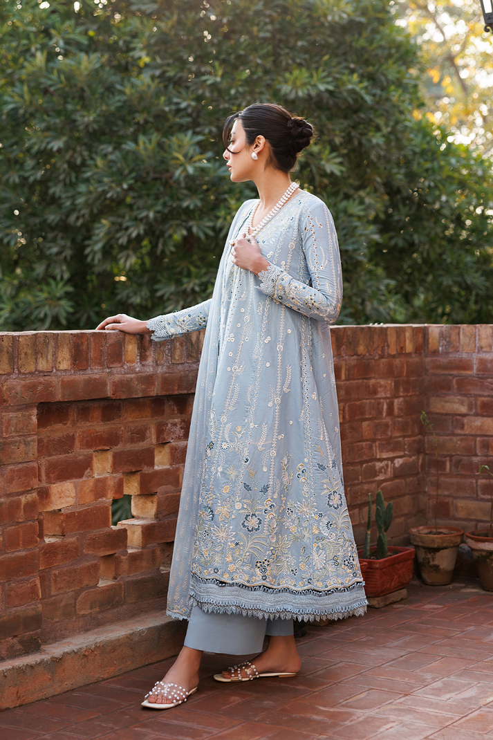 Emaan Adeel | Mirabelle Festive Luxury Lawn | BLISSFUL DREAMS - House Of Hania