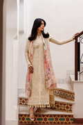 Emaan Adeel | Mirabelle Festive Luxury Lawn | BLOSSOM BLISS - House Of Hania