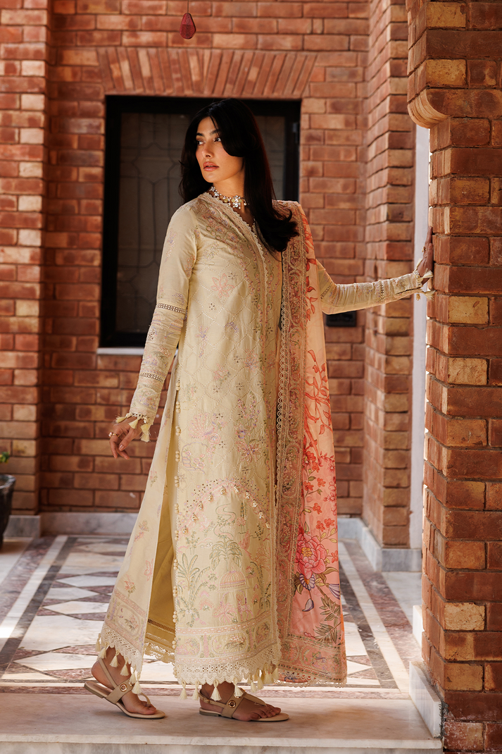 Emaan Adeel | Mirabelle Festive Luxury Lawn | BLOSSOM BLISS - House Of Hania