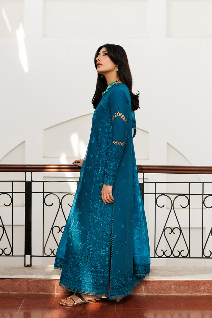 Emaan Adeel | Mirabelle Festive Luxury Lawn | FLORAISON - House Of Hania
