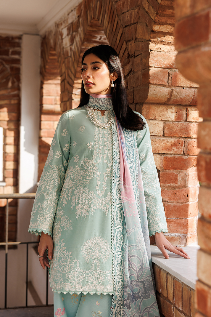 Emaan Adeel | Mirabelle Festive Luxury Lawn | ISOLDE - House Of Hania