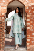 Emaan Adeel | Mirabelle Festive Luxury Lawn | ISOLDE - House Of Hania
